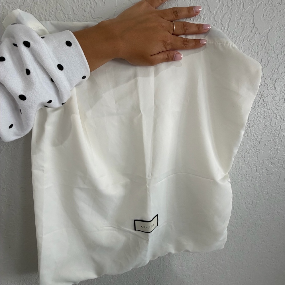 Large Gucci White Dustbag